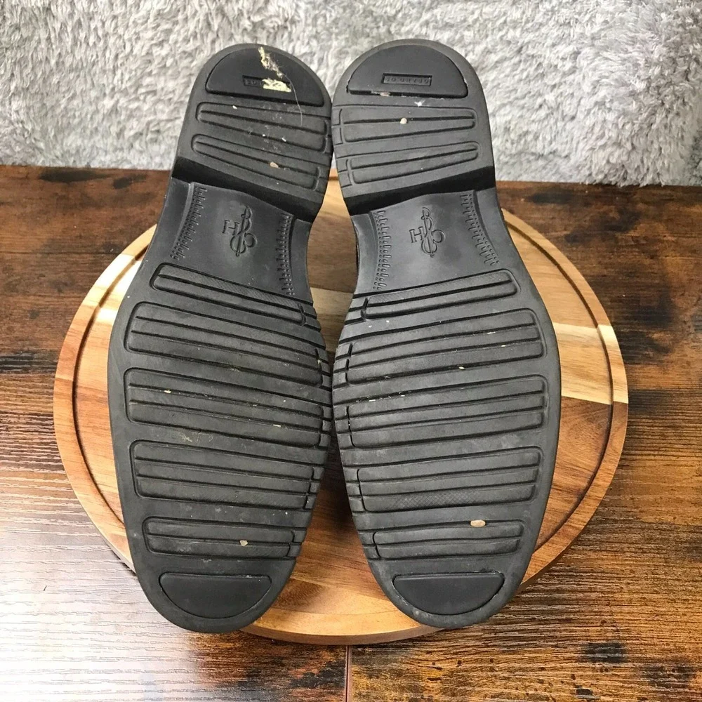 Cole Haan‎ Great Jones Plain Toe Oxford Mens 10M Black Leather Dress Shoes